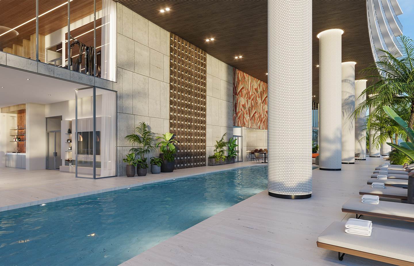 Edge House pool